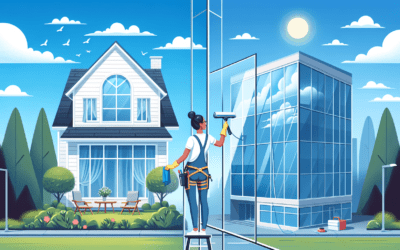 The Ultimate Guide to Spotless Windows: A Professional Window Cleaner’s Tips for Residential and Commercial Spaces